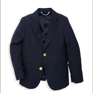 Boys size 7 blazer Vineyard Vines excellent condition navy blue wool #preppy